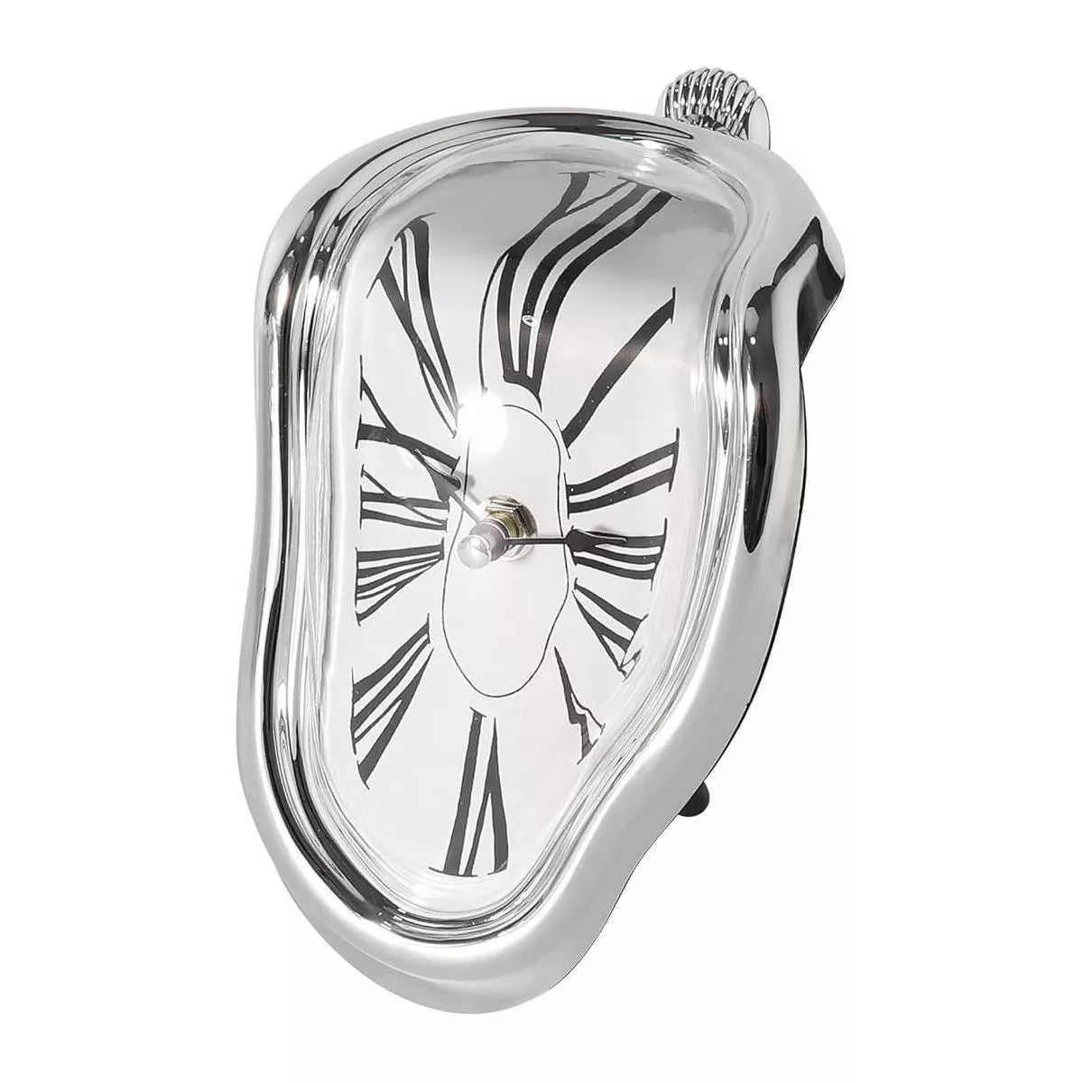 Maison Products Melting Clock, Salvador Dali Watch Melted Clock for Decorative Home Office Shelf Desk Table Funny Creative Gift