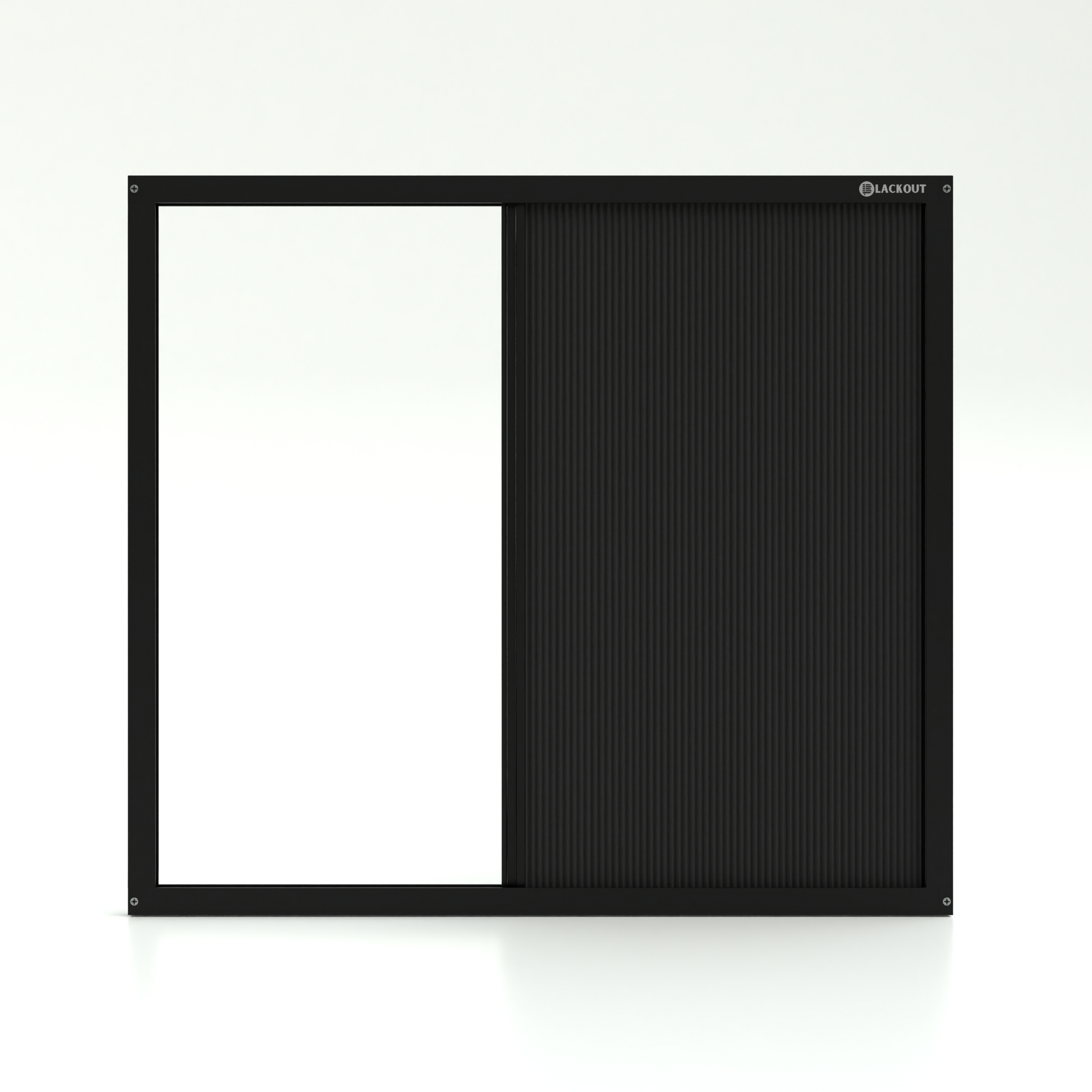 Non-Drill Blackout Shades